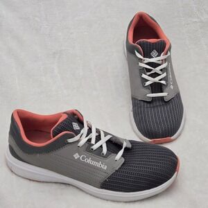Columbia Shoes Women's‎ Bloominport Size 9.5 Coral Gray Lightweight YL1088-049